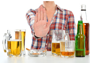 Paramos de beber corretamente